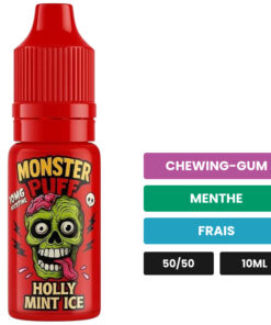 E-liquide Holly Mint Ice Monster Puff sel de nicotine 10 ml