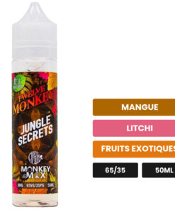 E-liquide Jungle Secrets 12 Monkeys 50 ml