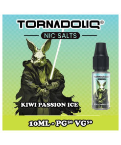 E-liquide Kiwi Passion Ice Tornadoliq sel de nicotine 10 ml