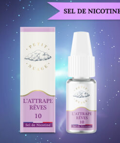 E-liquide L'Attrape Rêve Petit Nuage sel de nicotine 10 ml