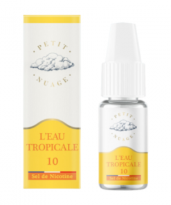 E-liquide L'Eau Tropicale Petit Nuage sel de nicotine 10 ml