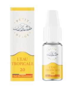 E-liquide L'Eau Tropicale Petit Nuage sel de nicotine 10 ml