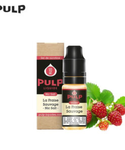 E-liquide La Fraise Sauvage Pulp sel de nicotine 10 ml