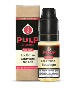 E-liquide La Fraise Sauvage Pulp sel de nicotine 10 ml