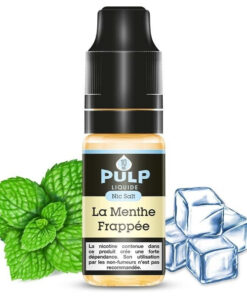 E-liquide La Menthe Frappée Pulp sel de nicotine 10 ml