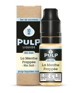 E-liquide La Menthe Frappée Pulp sel de nicotine 10 ml