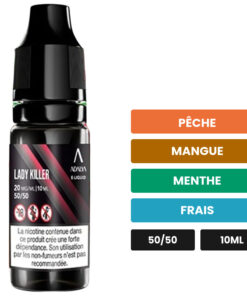 E-liquide Lady Killer Adalya sel de nicotine 10 ml