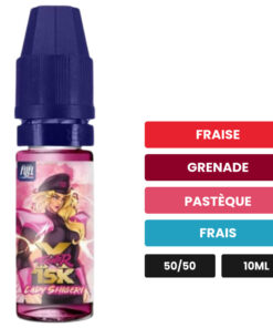 E-liquide Lady Shigeri Maison Fuel sel de nicotine 10 ml