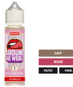 E-liquide Lassi à la Rose de Jaipur Pulp 50 ml