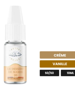 E-liquide Le Dessert de Mamie Petit Nuage sel de nicotine 10 ml