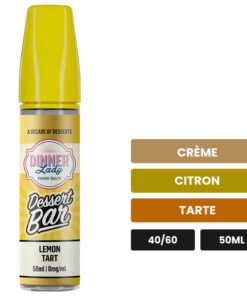 E-liquide Lemon Tart Dessert Bar Dinner Lady 50 ml