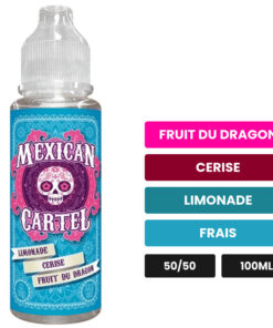 E-liquide Limonade Cerise Fruit du Dragon Mexican Cartel 100 ml