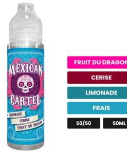 E-liquide Limonade Cerise Fruit du Dragon Mexican Cartel 50 ml