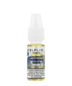 E-liquide Limonade Framboise Bleue Elfliq sel de nicotine 10 ml