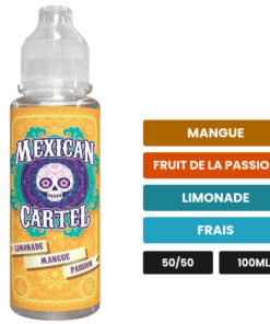 E-liquide Limonade Mangue Passion Mexican Cartel 100 ml