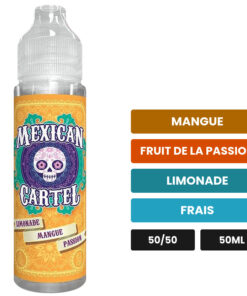 E-liquide Limonade Mangue Passion Mexican Cartel 50 ml