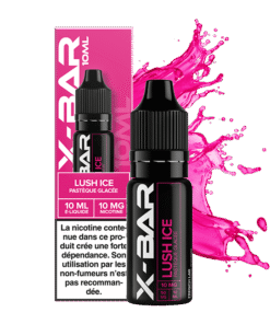 E-liquide Lush Ice X-Bar sel de nicotine 10 ml