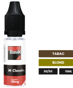 E-liquide M Classic Cloud Vapor sel de nicotine 10 ml