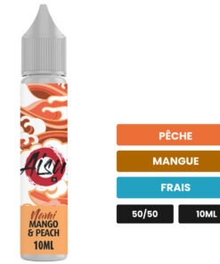 E-liquide Mango Peach Aisu sel de nicotine 10 ml