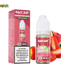 E-liquide Mango Peach Watermelon Razz Bar sel de nicotine 10 ml