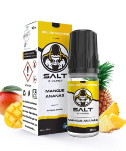 E-liquide Mangue Ananas Le French Liquide sel de nicotine 10 ml