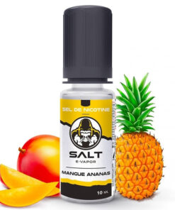 E-liquide Mangue Ananas Le French Liquide sel de nicotine 10 ml