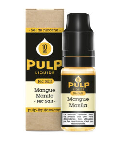 E-liquide Mangue Manila Pulp sel de nicotine 10 ml