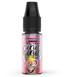 E-liquide Marshmallow Tornadoliq sel de nicotine 10 ml