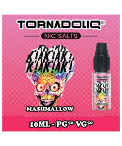 E-liquide Marshmallow Tornadoliq sel de nicotine 10 ml