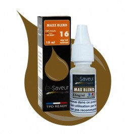 E-liquide Maxx Blend E-saveur 10 ml