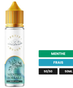 E-liquide Menthe Boréale Petit Nuage 50 ml