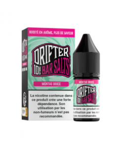 E-liquide Menthe Douce Drifter sel de nicotine 10 ml