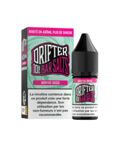 E-liquide Menthe Douce Drifter sel de nicotine 10 ml