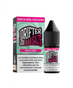 E-liquide Menthe Douce Drifter sel de nicotine 10 ml