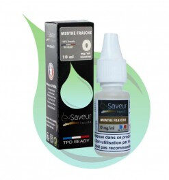 E-liquide Menthe Fraîche E-saveur 10 ml