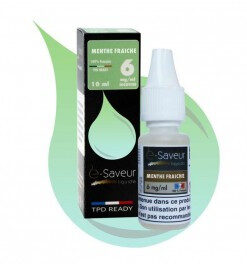 E-liquide Menthe Fraîche E-saveur 10 ml