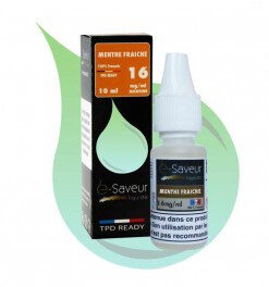 E-liquide Menthe Fraîche E-saveur 10 ml