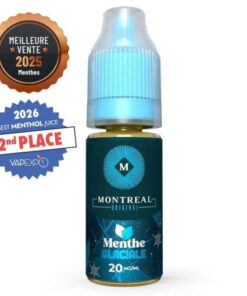 E-liquide Menthe Glaciale Montreal Original sel de nicotine 10 ml