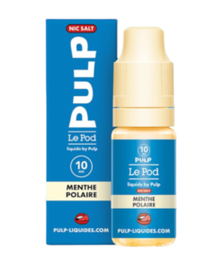 E-liquide Menthe Polaire Pulp sel de nicotine 10 ml