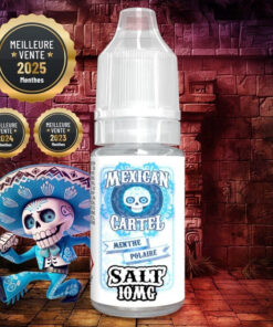 E-liquide Menthe Polaire Mexican Cartel sel de nicotine 10 ml