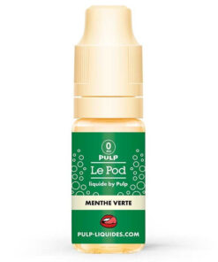 E-liquide Menthe Verte Pulp sel de nicotine 10 ml