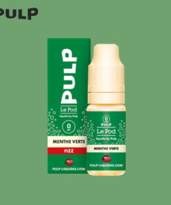 E-liquide Menthe Verte Pulp sel de nicotine 10 ml