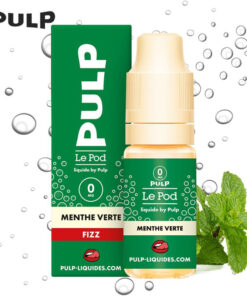 E-liquide Menthe Verte Pulp sel de nicotine 10 ml