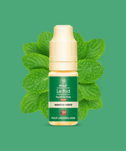 E-liquide Menthe Verte Pulp sel de nicotine 10 ml