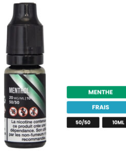 E-liquide Menthol Adalya sel de nicotine 10 ml