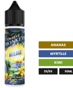E-liquide Mirage 12 Monkeys 50 ml