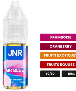E-liquide Mr Blue JNR sel de nicotine 10 ml