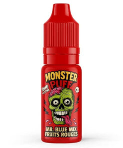 E-liquide Mr Blue Monster Puff sel de nicotine 10 ml