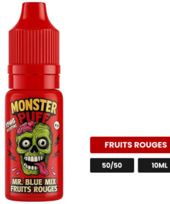 E-liquide Mr Blue Monster Puff sel de nicotine 10 ml