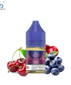E-liquide Myrtille Cerise Canneberge Fumot sel de nicotine 10 ml